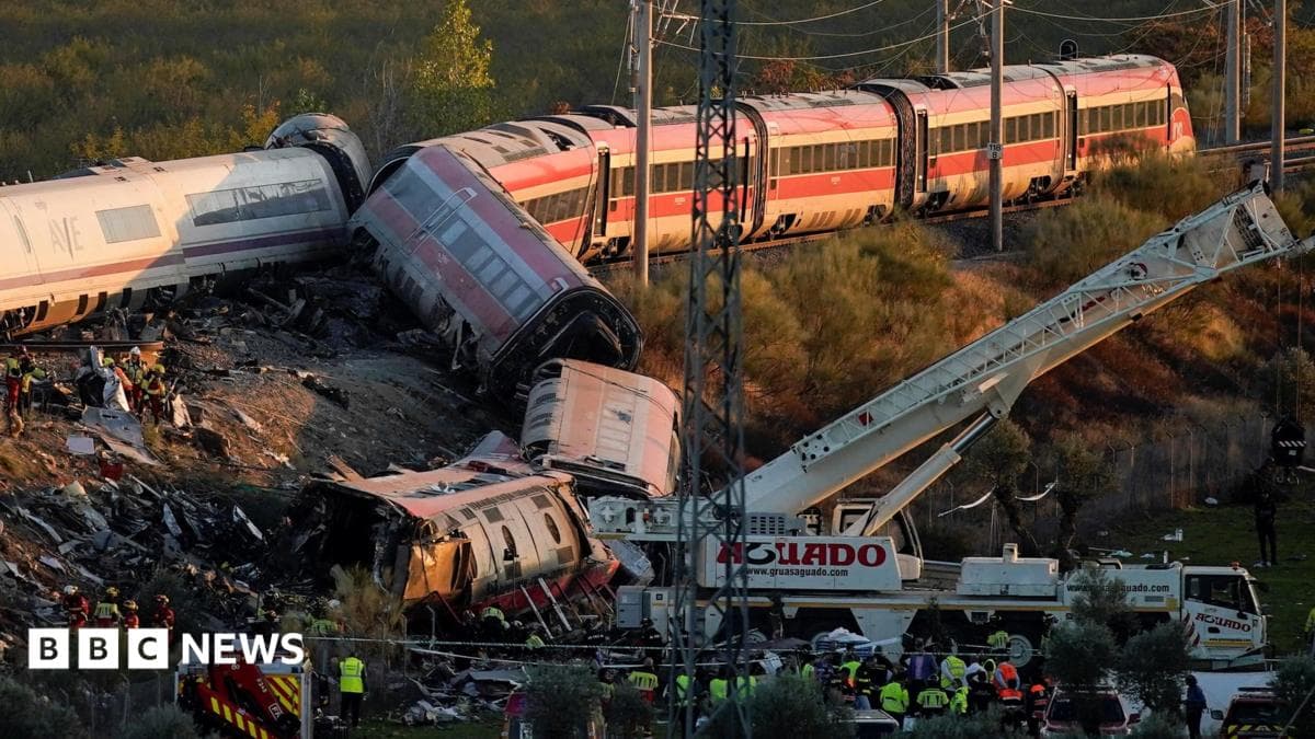 'Continue your journey': Key moments of leaked Spain train crash audio
